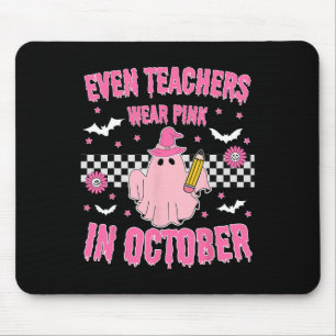 Tapis De Souris Même Les Enseignants Portent Du Rose En Octobre Le