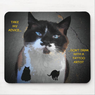 Tapis De Souris Mème Ne Buvez Pas et Faites-vous Tatouer