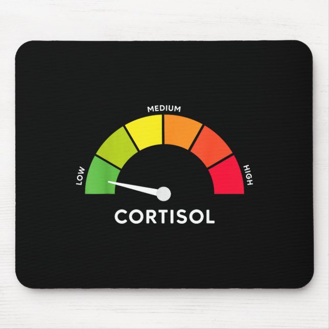 Tapis De Souris Mème niveaux de cortisol bas  (Devant)