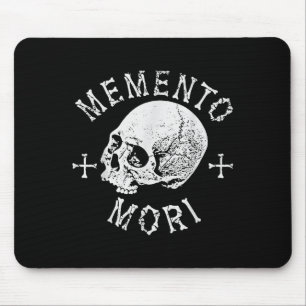 Tapis De Souris Memento Mori Stoic Se Souvient De La Mort Os Du Cr