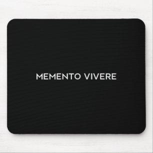 Tapis De Souris Memento Vivere Se Souvient De Vivre Philosophie La