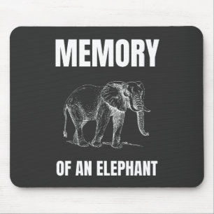 Tapis De Souris Mémoire d'un éléphant