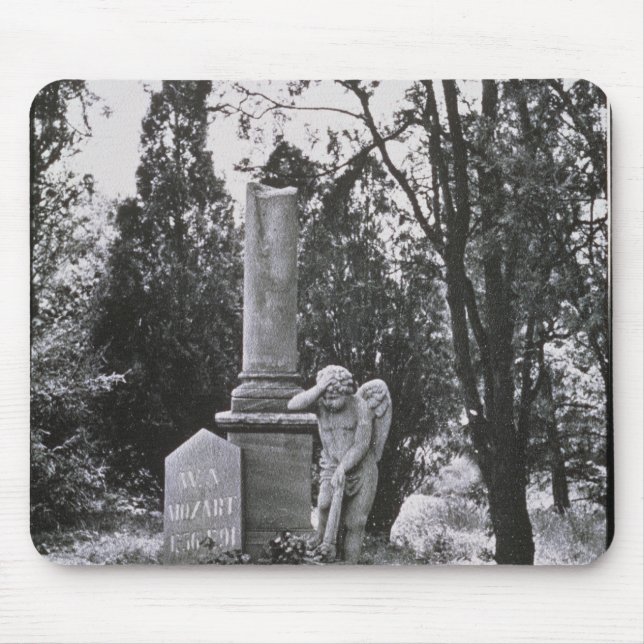 Tapis De Souris Mémorial à Wolfgang Amadeus Mozart (Devant)