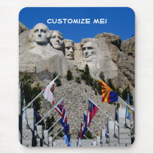 Tapis De Souris Mémorial américain du Mont Rushmore