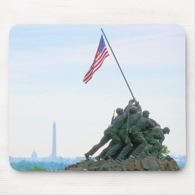 Tapis De Souris Mémorial Iwo Jima Washington DC (Devant)