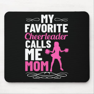 Tapis De Souris Meneneuse préférée m'appelle Maman Cheerleading Ch