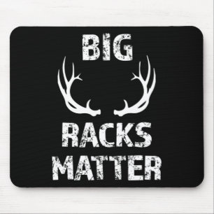 Tapis De Souris Mens Big Racks Matter Fun Deer Buck Chasse Hommes