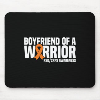 Tapis De Souris Mens Boyami d'un guerrier Orange Ribbon RSDCRPS