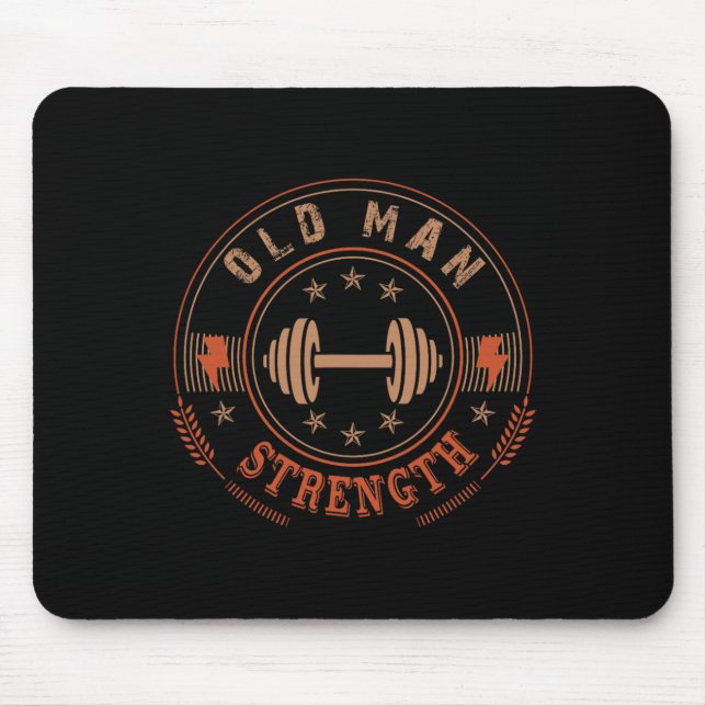 Tapis De Souris "Mens Old Man" (Devant)