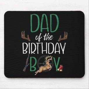 Tapis De Souris Mens Papa Of The Birthday Boy Big One Birthday Dee