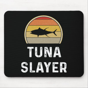 Tapis De Souris Mens Tuna Slayer Pêche Cadeaux Drôle Pêcheur Shi