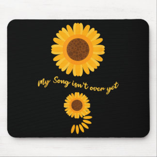 Tapis De Souris Mental Health Semicolon Sunflower Suicide Preventi