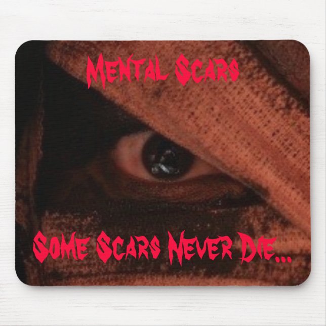 Tapis de souris mental officiel de "oeil" (Devant)