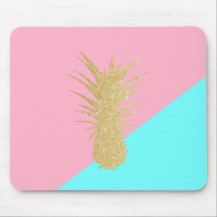Tapis De Souris menthe élégante de rose d'ananas de parties