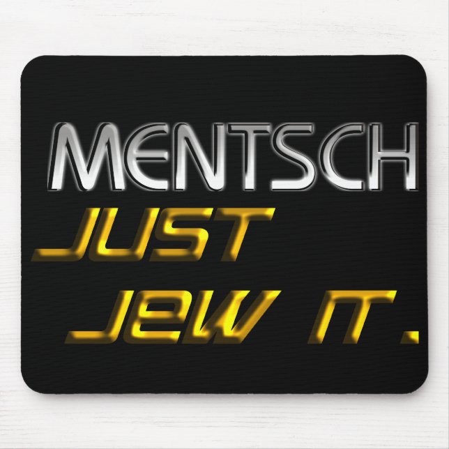Tapis De Souris Mentsch (Devant)