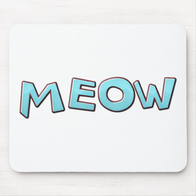 Tapis De Souris Meow (Devant)