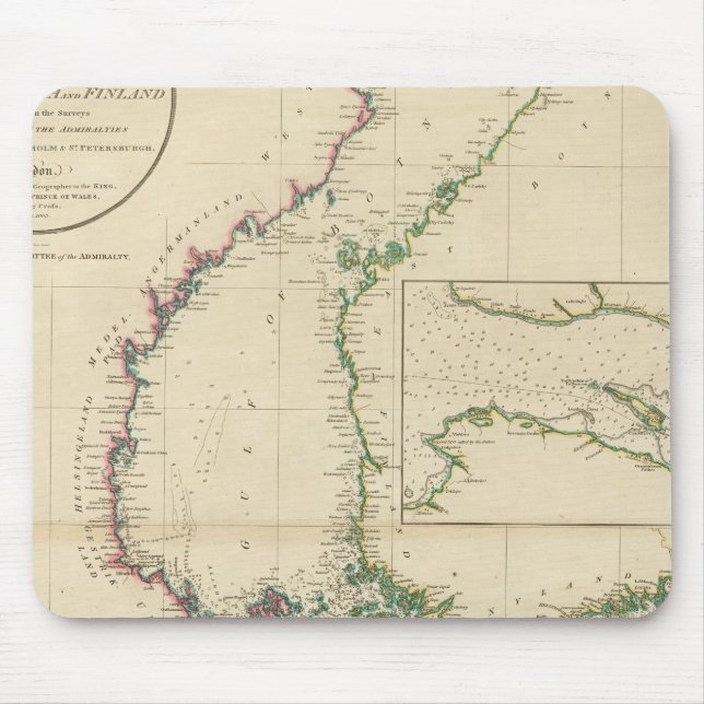 Tapis De Souris Mer Baltique (Devant)