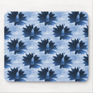 Tapis De Souris Mer bleu foncé profond...