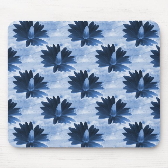 Tapis De Souris Mer bleu foncé profond... (Devant)