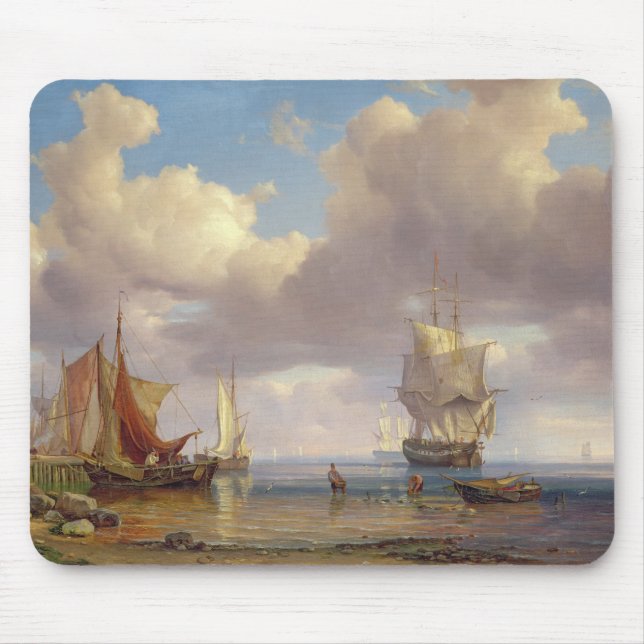 Tapis De Souris Mer calme, 1836 (Devant)