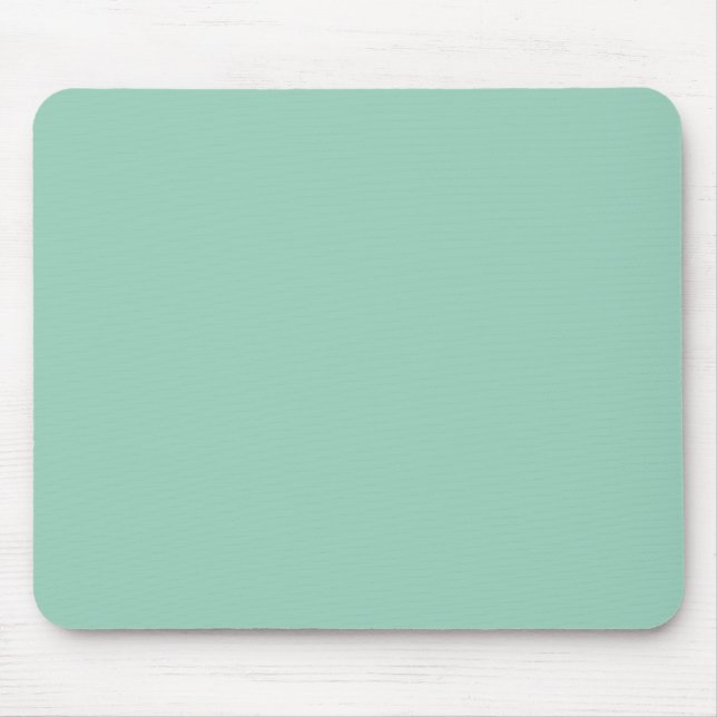 Tapis De Souris Mer clair Vert Mode Couleur Tendance Mer Mousse (Devant)