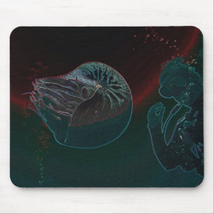Tapis De Souris mer de corail de la Grande barrière de corail de