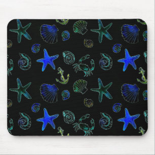 Tapis De Souris Mer, Plage, Aquarelle