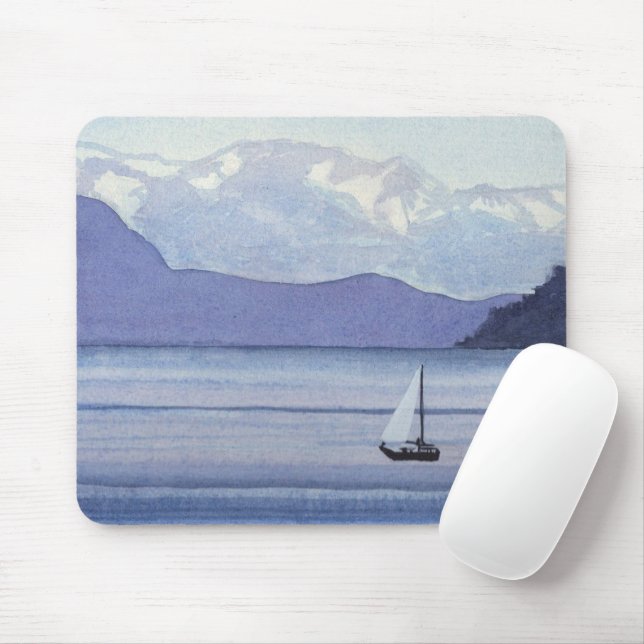Tapis De Souris Mer violet (Avec souris)
