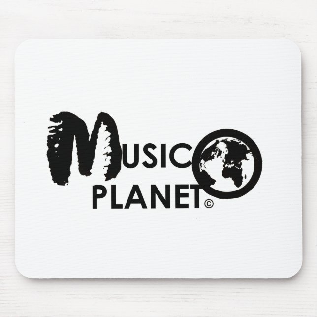 TAPIS DE SOURIS MERCH MUSIQUE PLANET (Devant)
