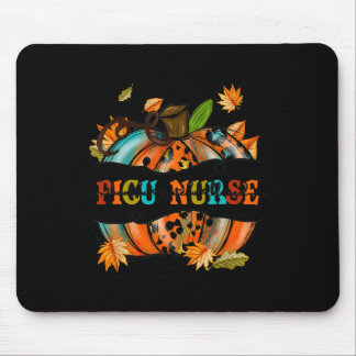 Tapis De Souris Merci gracieux béni PICU Infirmière Citrouille Aut