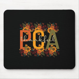 Tapis De Souris Merci PCA Thanksgiving Patient Care Assistant