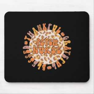 Tapis De Souris Merci Psych Infirmière Thanksgiving Nurs Psychiatr