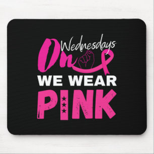 Tapis De Souris Mercredi, Nous Portons Une Sensibilisation Au Canc