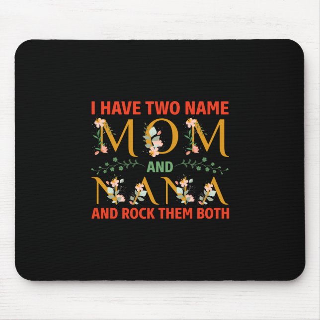 Tapis De Souris Mère Art Maman Et Nana (Devant)
