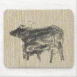 Tapis De Souris Mère Buffalo et son petit Chinois Ox Year MP<br><div class="desc">Laver le style d'un buffle d'eau mère et son petit, tableau original de RB. Conception sur le tapis de souris avec du papier texturé vietnamien fait main (image imprimée) comme arrière - plan. Disponible avec d'autres tableaux. Parfait pour le Nouvel An chinois et vietnamien de l'Ox 2021 ou anniversaire (personnes...</div>
