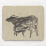 Tapis De Souris Mère Buffalo et son petit Chinois Ox Year MP<br><div class="desc">Laver le style d'un buffle d'eau mère et son petit, tableau original de RB. Conception sur le tapis de souris avec du papier texturé vietnamien fait main (image imprimée) comme arrière - plan. Disponible avec d'autres tableaux. Parfait pour le Nouvel An chinois et vietnamien de l'Ox 2021 ou anniversaire (personnes...</div>