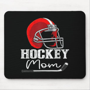 Tapis De Souris Mère de hockey Mère drôle de joueur de hockey