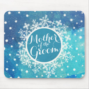 Tapis De Souris Mère de la chambre Mariage d'hiver   Mousepad