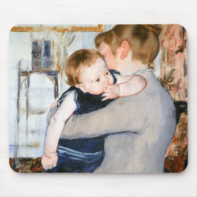 Tapis De Souris Mère et enfant, Mary Cassatt (Devant)