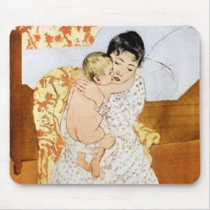 Tapis De Souris Mère et enfant, Mary Cassatt
