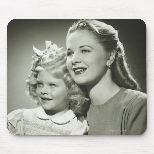Tapis De Souris Mère et fille (Devant)