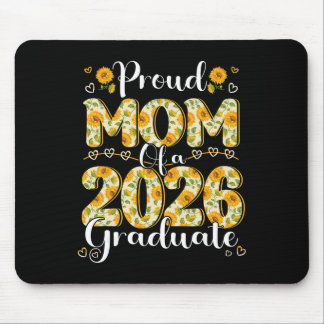 Tapis De Souris Mère fière d'un diplômé de la promotion 2026 Senio