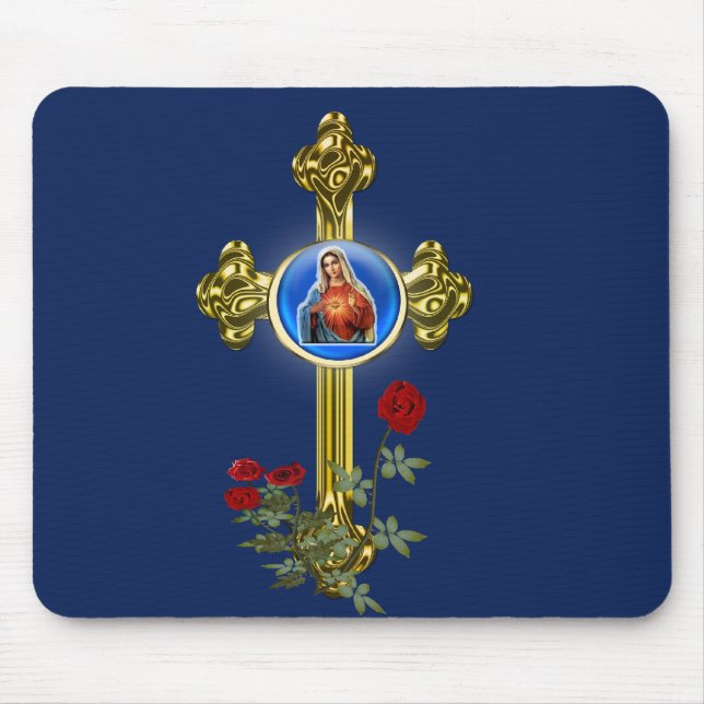 Tapis De Souris Mère mary Mousepad (Devant)