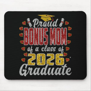 Tapis De Souris Mère suppléante fière d'un diplômé de la promotion