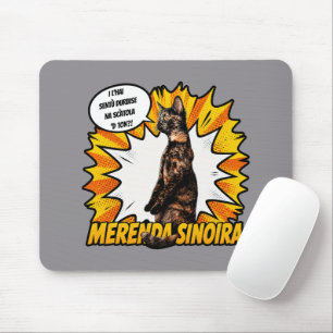 Tapis De Souris Merenda Sinoira Cat – Torino Pop Art Vintage