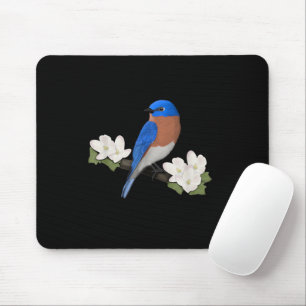 Tapis De Souris Merlebleu de l'Est Ornithophile Observateur d'oise
