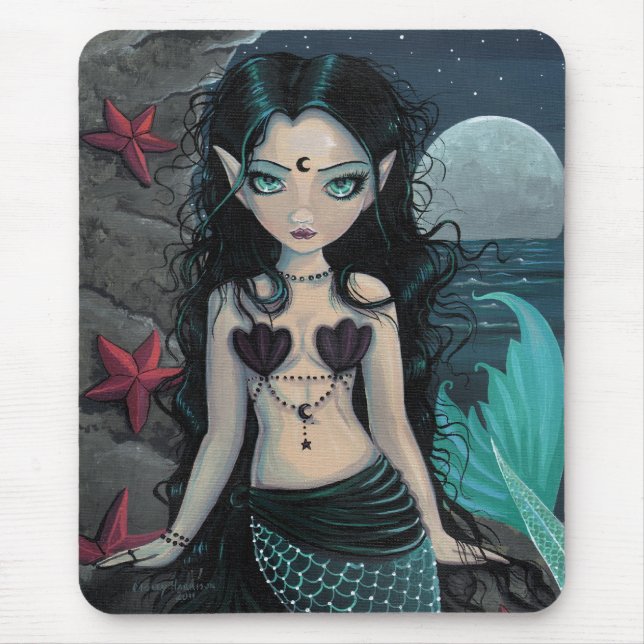 Tapis de souris Mermaid Dark Pearl (Devant)