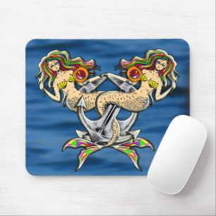 Tapis De Souris Mermaids - Design nautique pour les amoureux des o