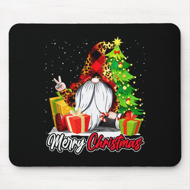 Tapis De Souris Merry Christmas Gnome Family Matching Pajama Xmas  (Devant)