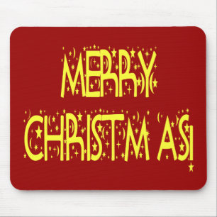 Tapis De Souris Merry Christmas Starry